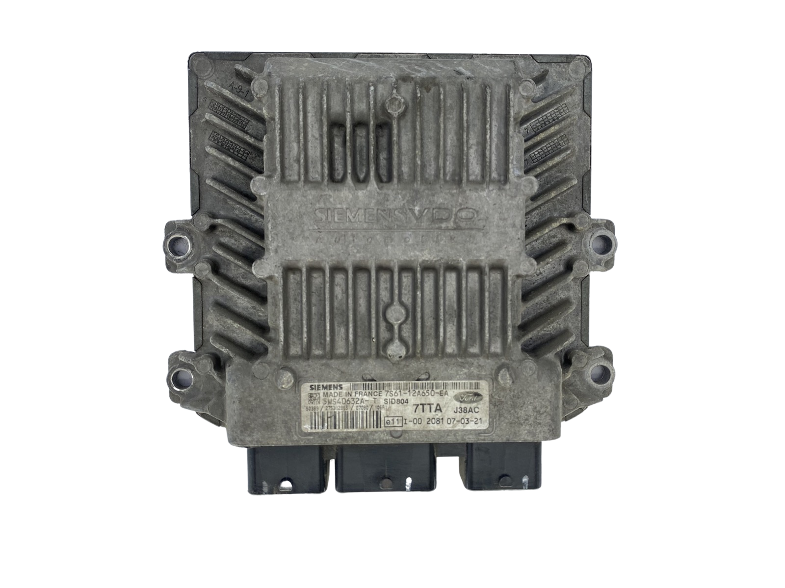 Steuergerät 7S61-12A650-EA 5WS40632A-T SID 804 7TTA Ford Siemens 53239 main product photo