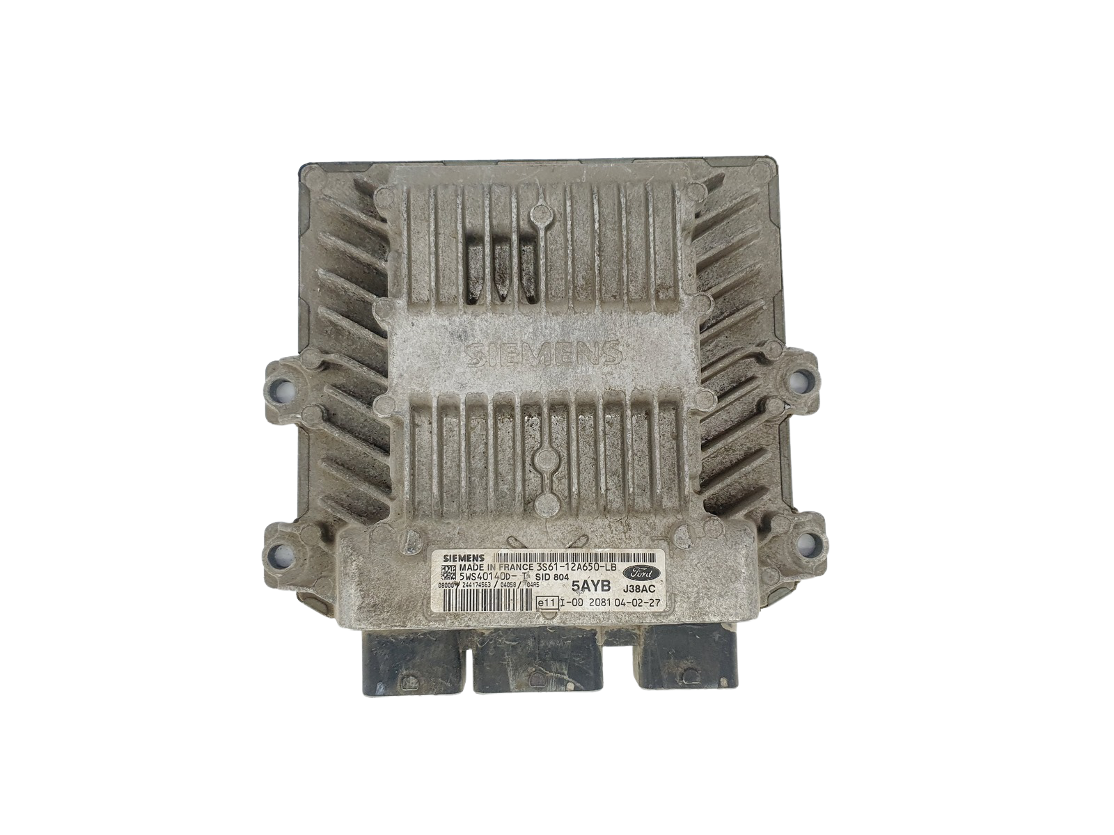 Steuergerät 3S61-12A650-LB 5WS40140D-T SID 804 Ford Siemens 35444 main product photo