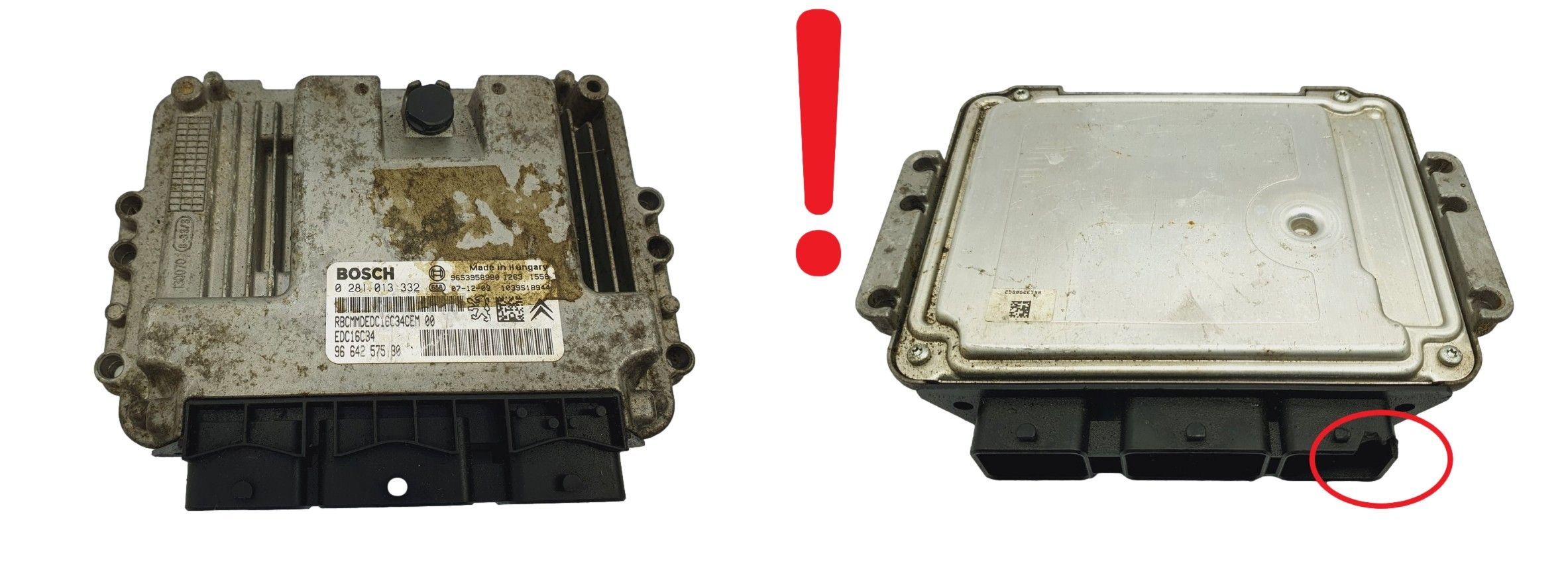 Steuergerät 0281013332 9664257580 9653958980 EDC16C34 PSA Bosch 68143 main product photo