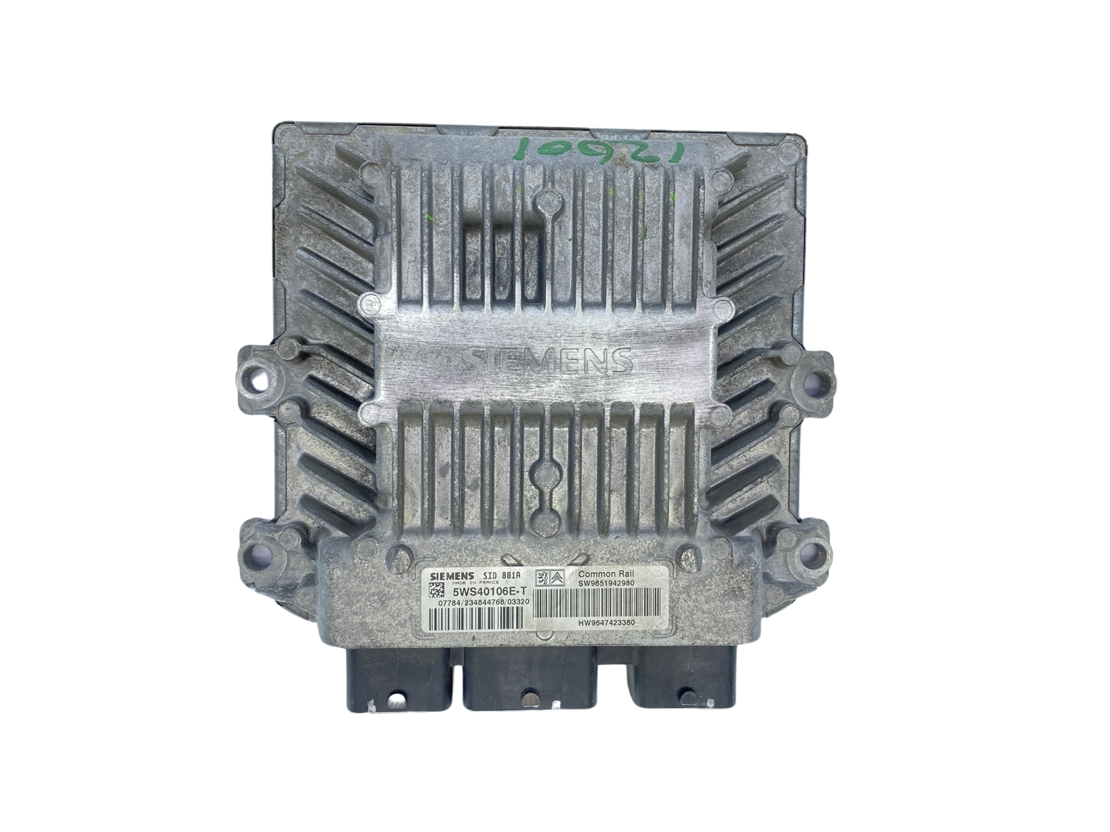 Steuergerät 5WS40106E-T 9651942980 9647423380 PSA Siemens 62797 main product photo