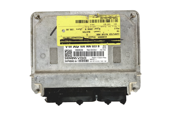 Steuergerät 03E906023B 5WP40845 04 Skoda VW Siemens main product photo