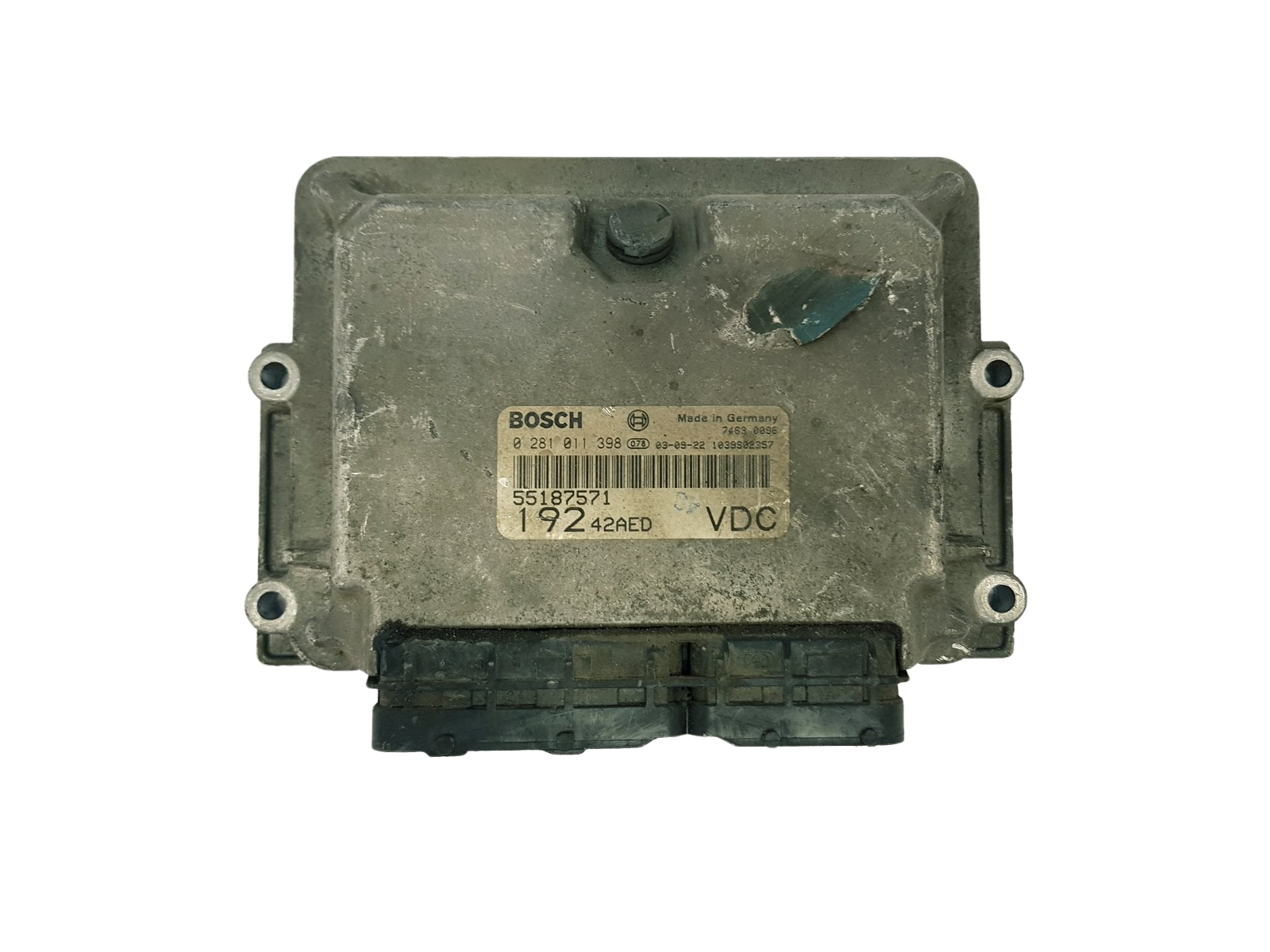 Steuergerät 55187571 0281011398 Fiat Bosch 33573 main product photo