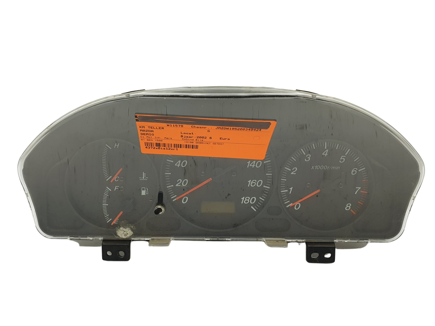 Tacho Kombiinstrument Mazda Demio D2DC40 61010 main product photo