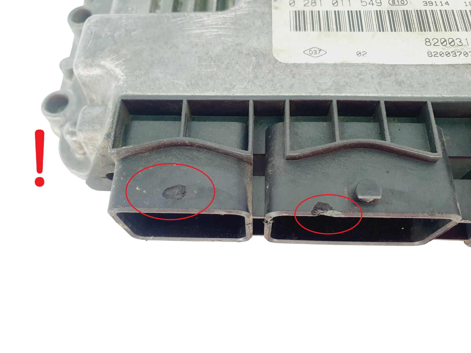 Steuergerät 0281011549 8200310863 8200370779 Renault Bosch 45488 main product photo