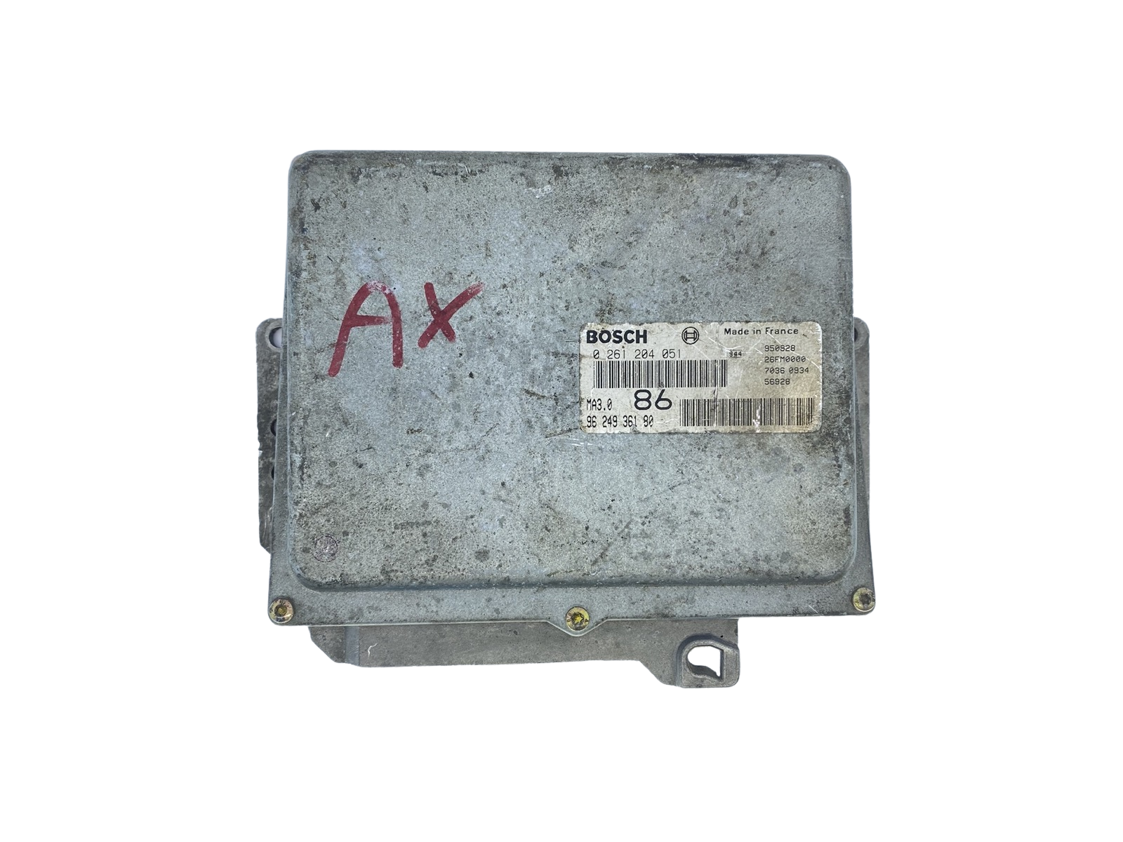 Steuergerät 0261204051 9624936180 MA3.0 PSA Bosch 54758 main product photo