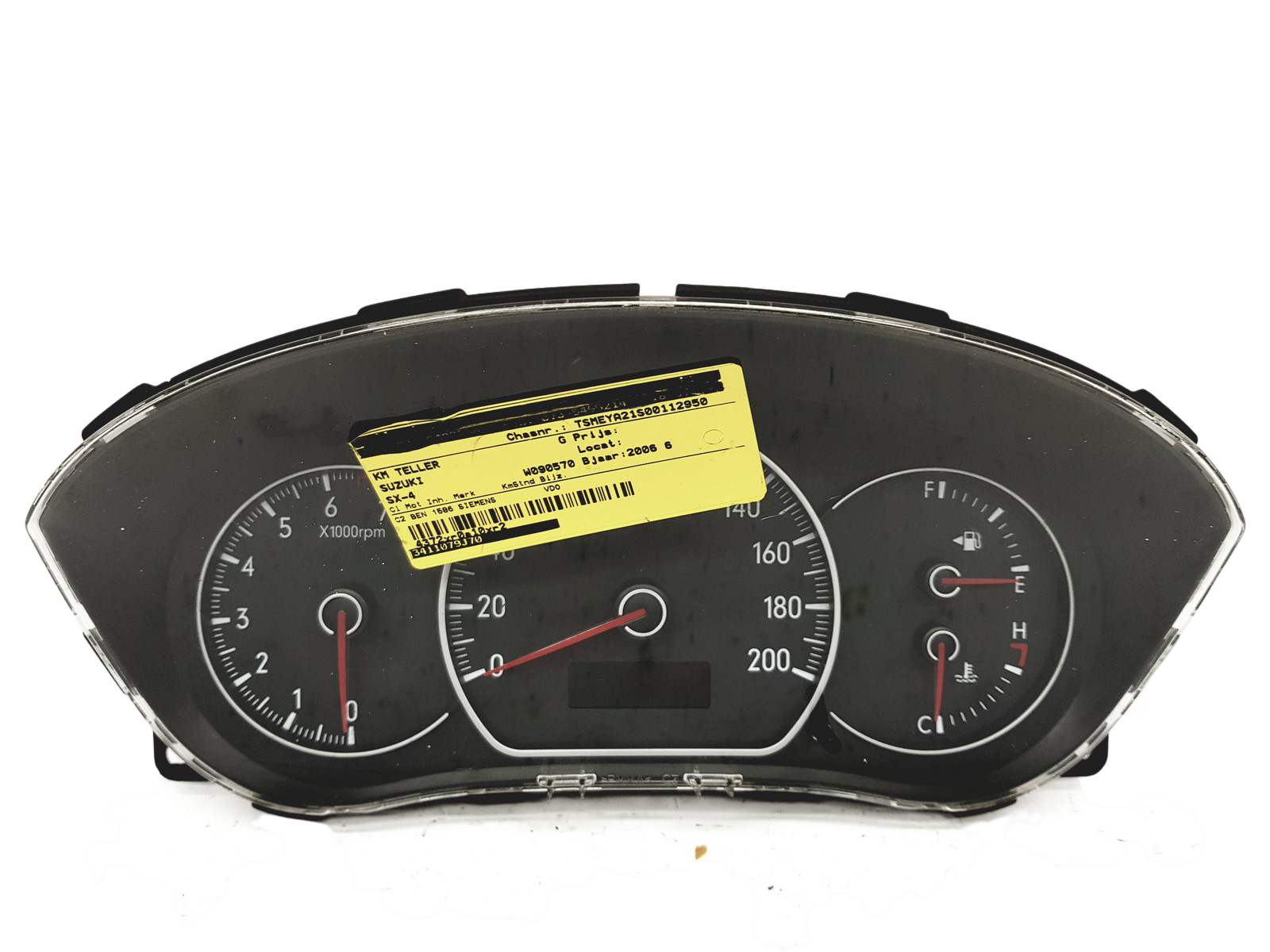Tacho Kombiinstrument Suzuki SX4 34110-79J70 34110-79J2 30750 main product photo