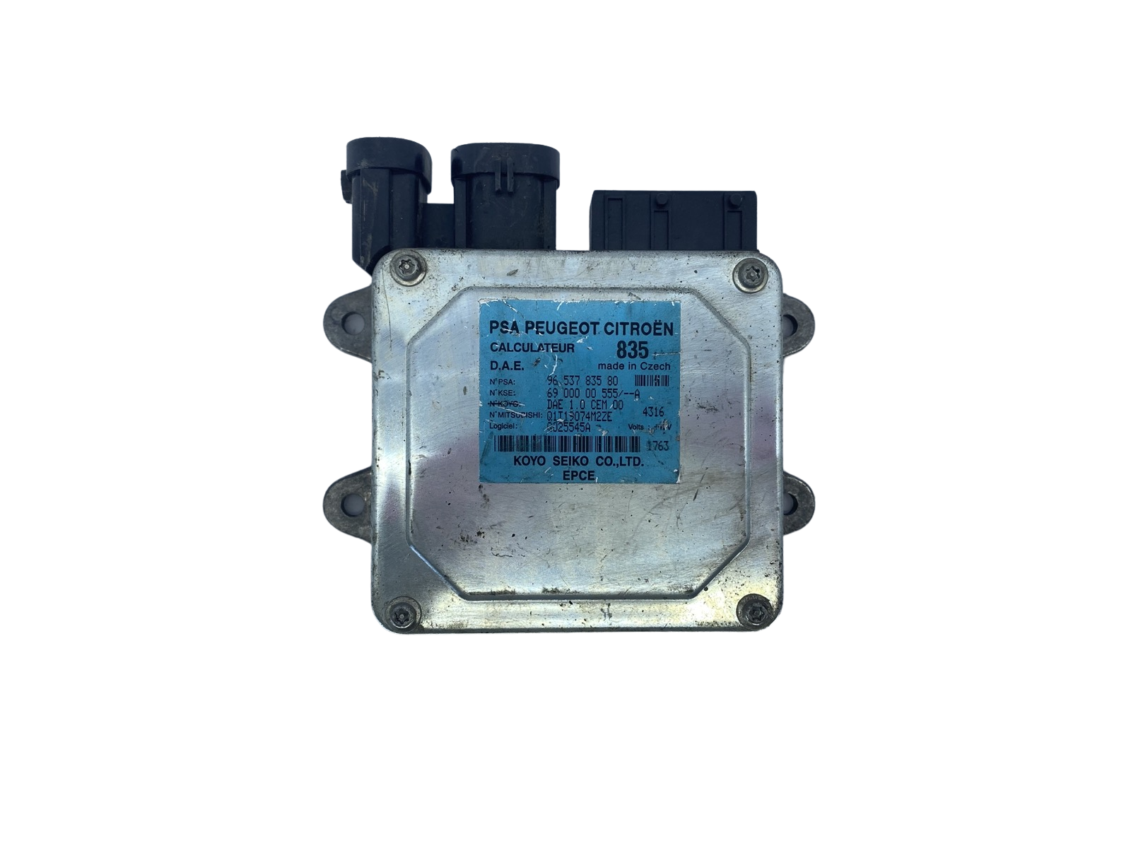 Steuergerät 9653783580 6900000555 Q1T19074M2ZE G025545A KOYO PSA 55552 main product photo