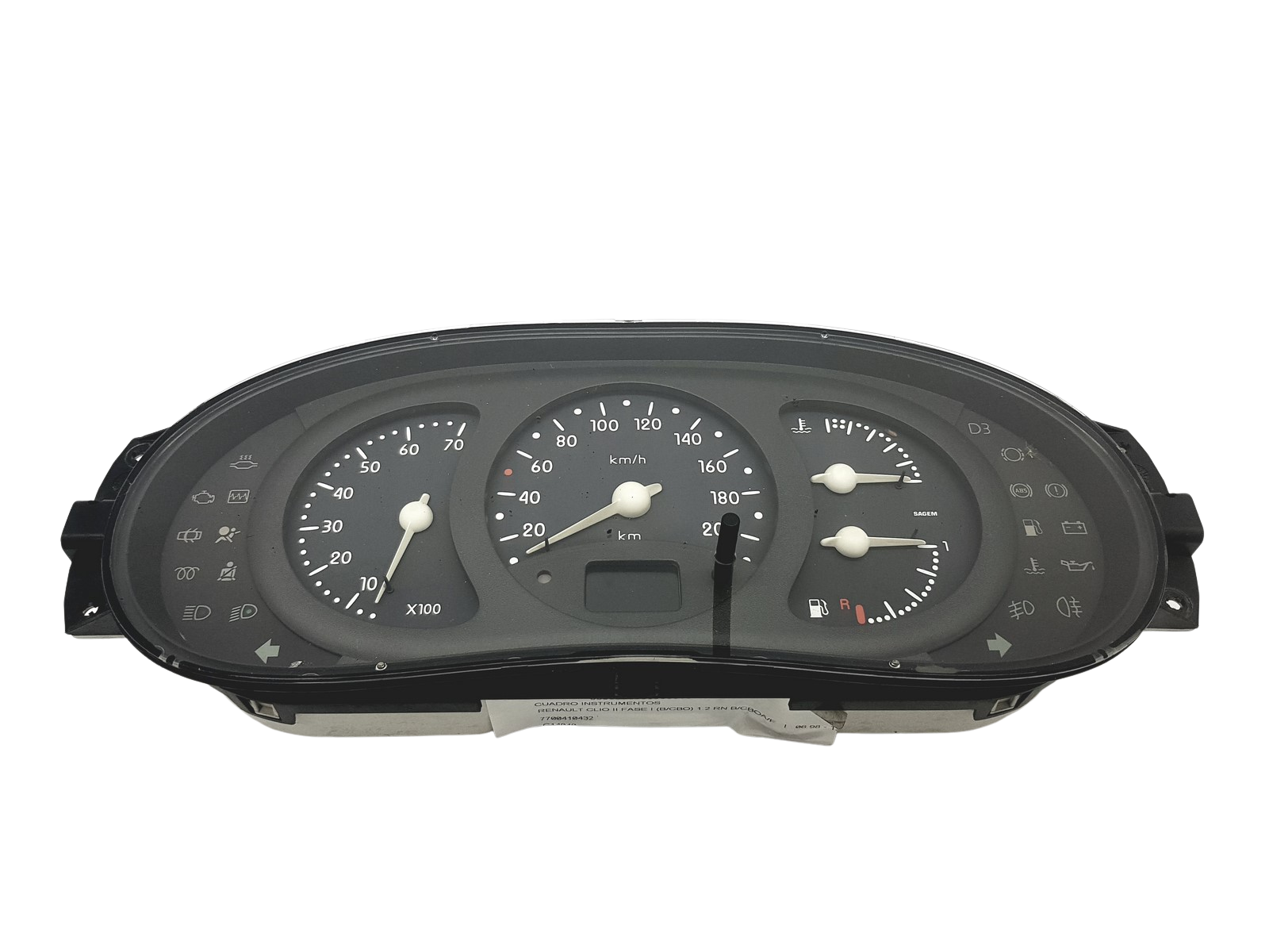 Tacho Kombiinstrument Renault Clio 2 7700410432 G 58522 main product photo