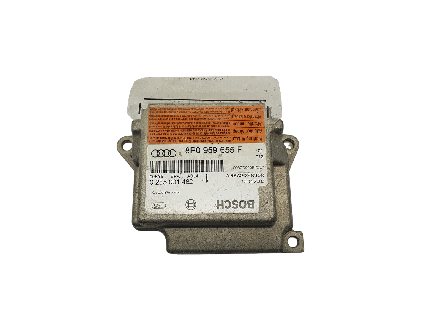 Steuergerät 0285001482 8P0959655F Audi Bosch 69176 main product photo