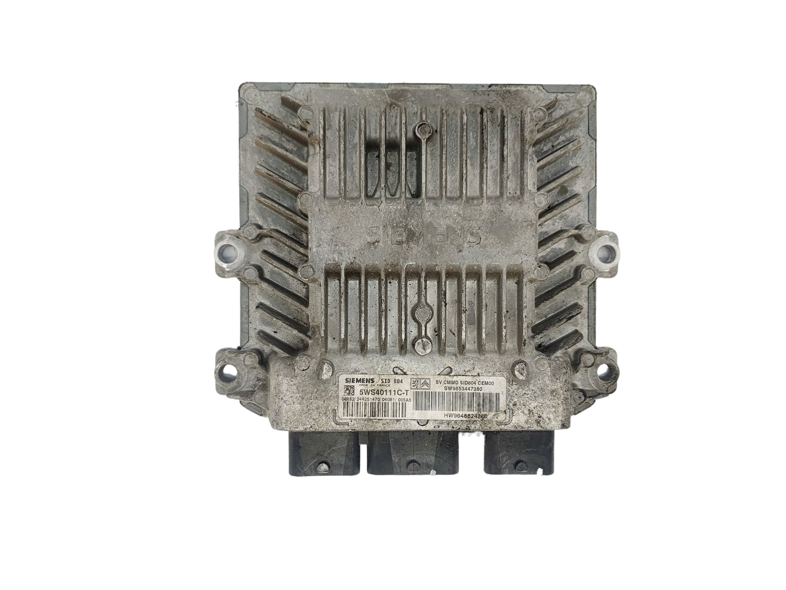 Steuergerät 9653447380 5WS40111C-T SID804 PSA Siemens 42361 main product photo