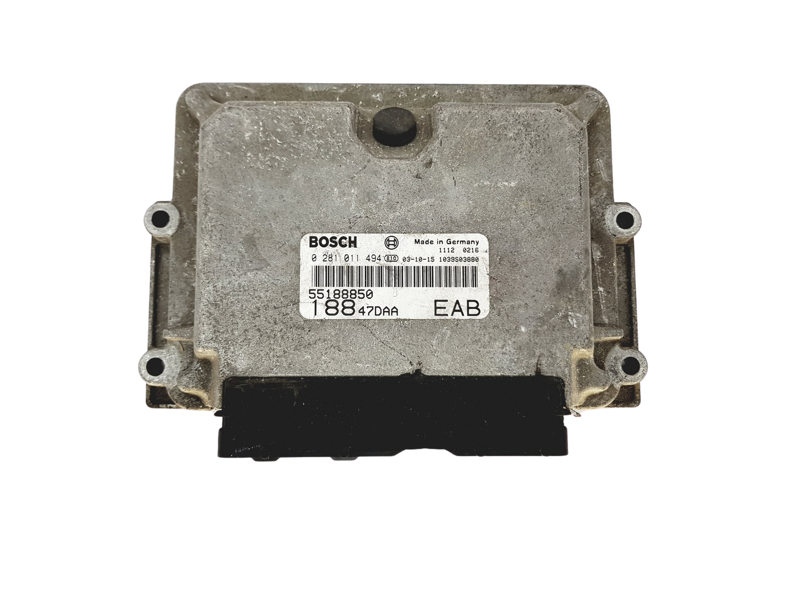 Steuergerät 0281011494 55188850 18847DAA Fiat Bosch 27781 main product photo