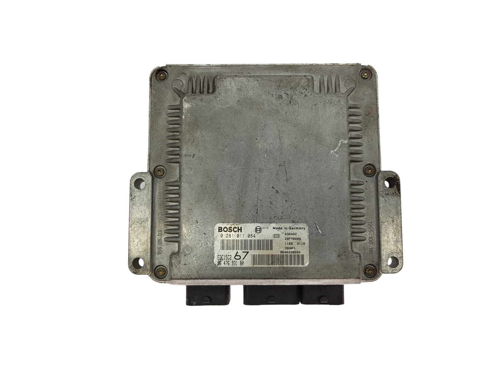Steuergerät 0281011084 9640938680 9647693180 PSA Bosch 18679 main product photo