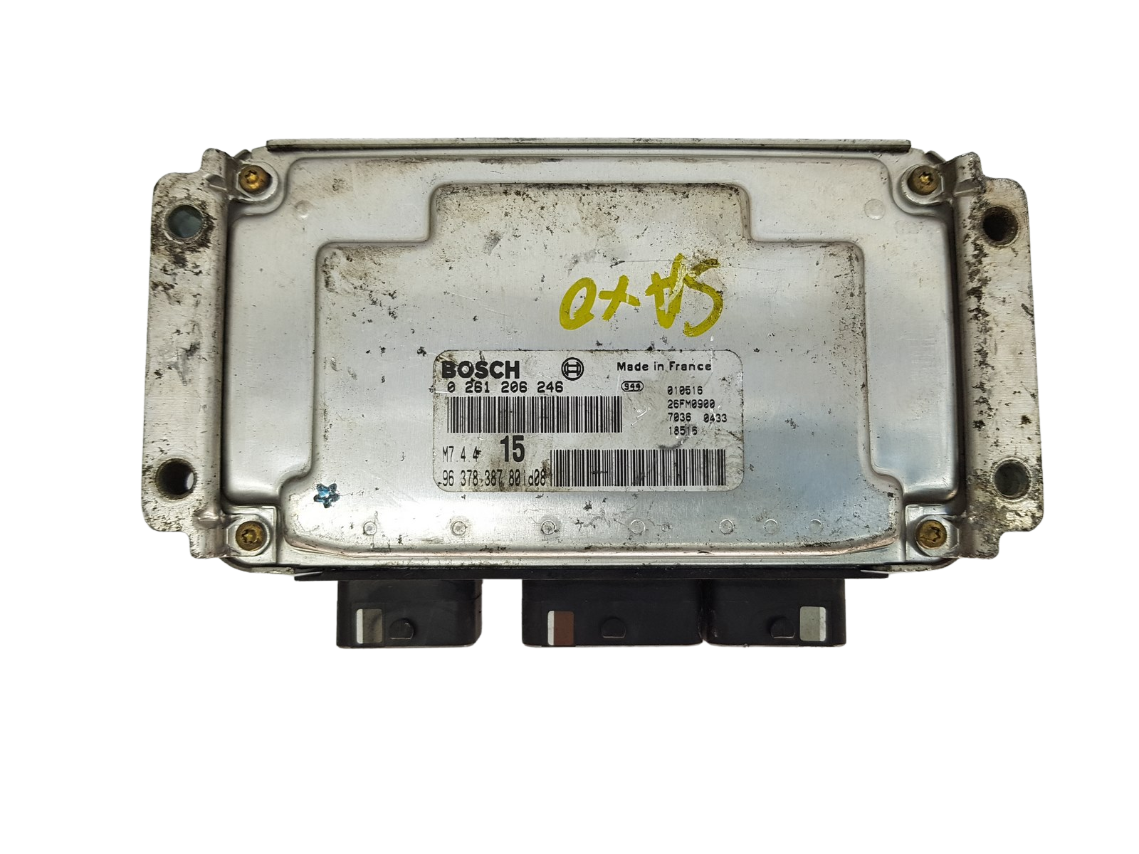 Steuergerät PSA 0261206246 9637838780 id08 Bosch 14738 main product photo