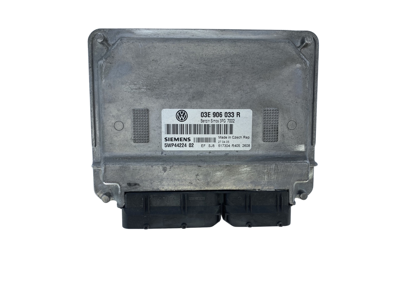 Steuergerät VW 03E906033R 5WP44224 02 Siemens 49690 main product photo