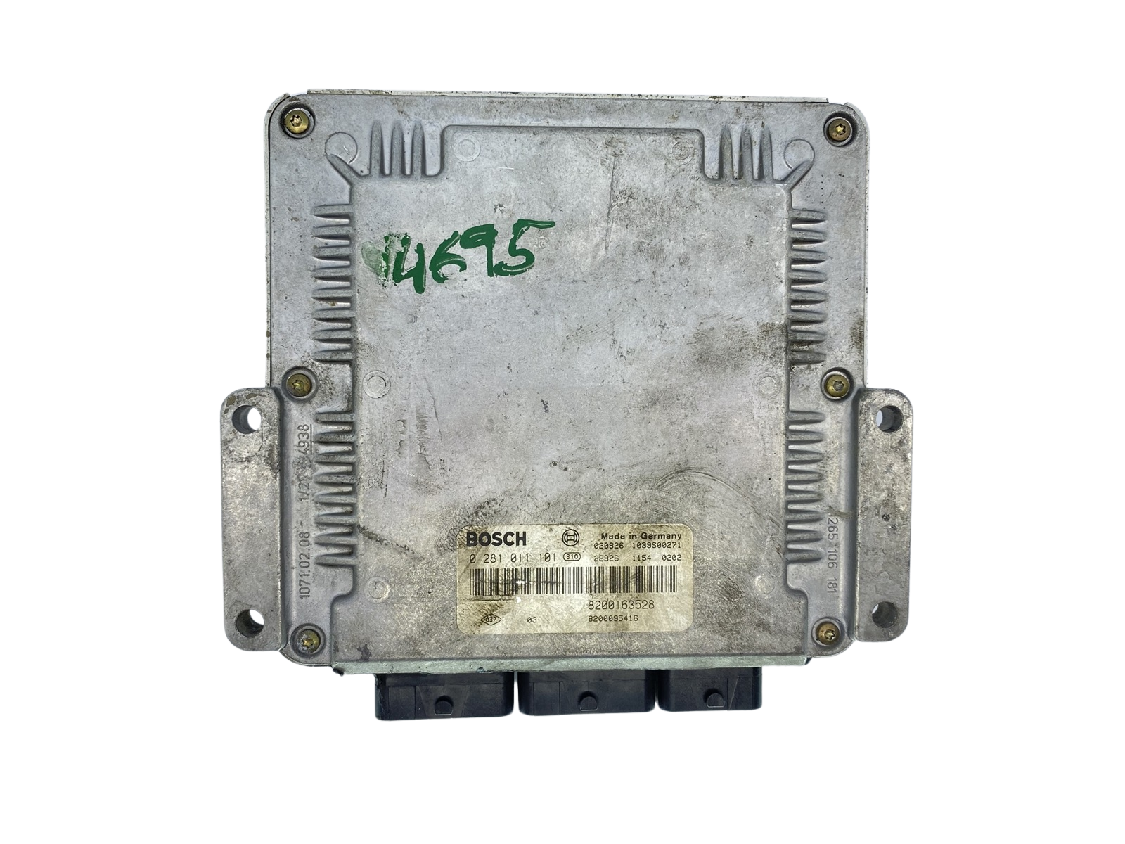 Steuergerät 0281011101 8200163528 8200095416 Renault Bosch 63054 main product photo
