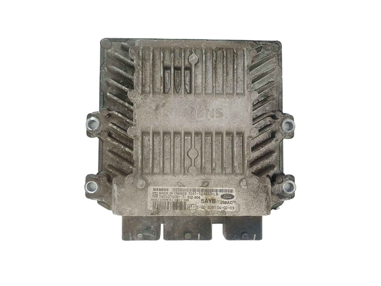 Steuergerät 3S61-12A650-LB 5WS40140D-T SID 804 Ford Siemens 35656 main product photo