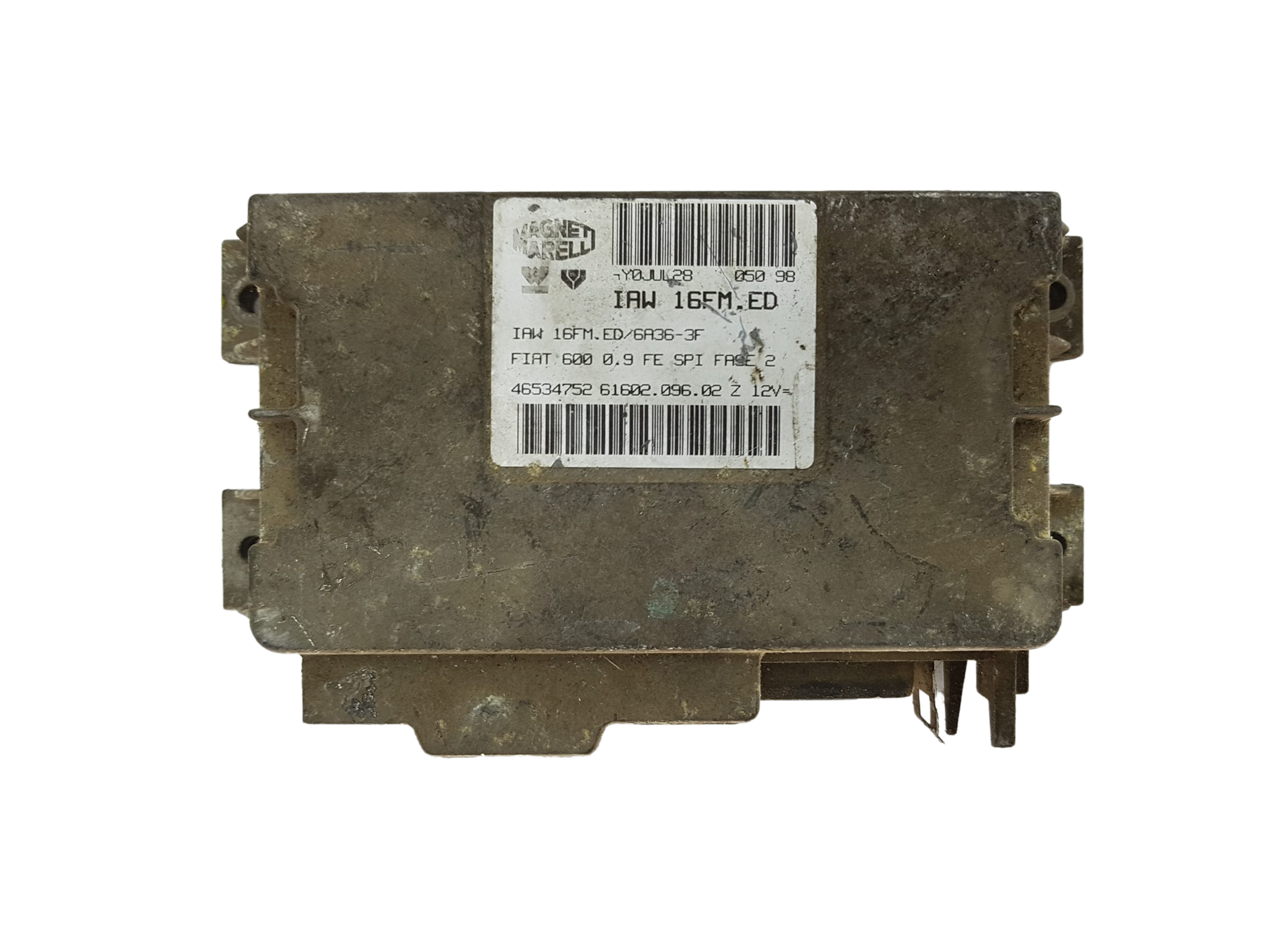 Steuergerät 46534752 IAW16FM.ED 61602.096.02 Fiat Magneti Marelli main product photo
