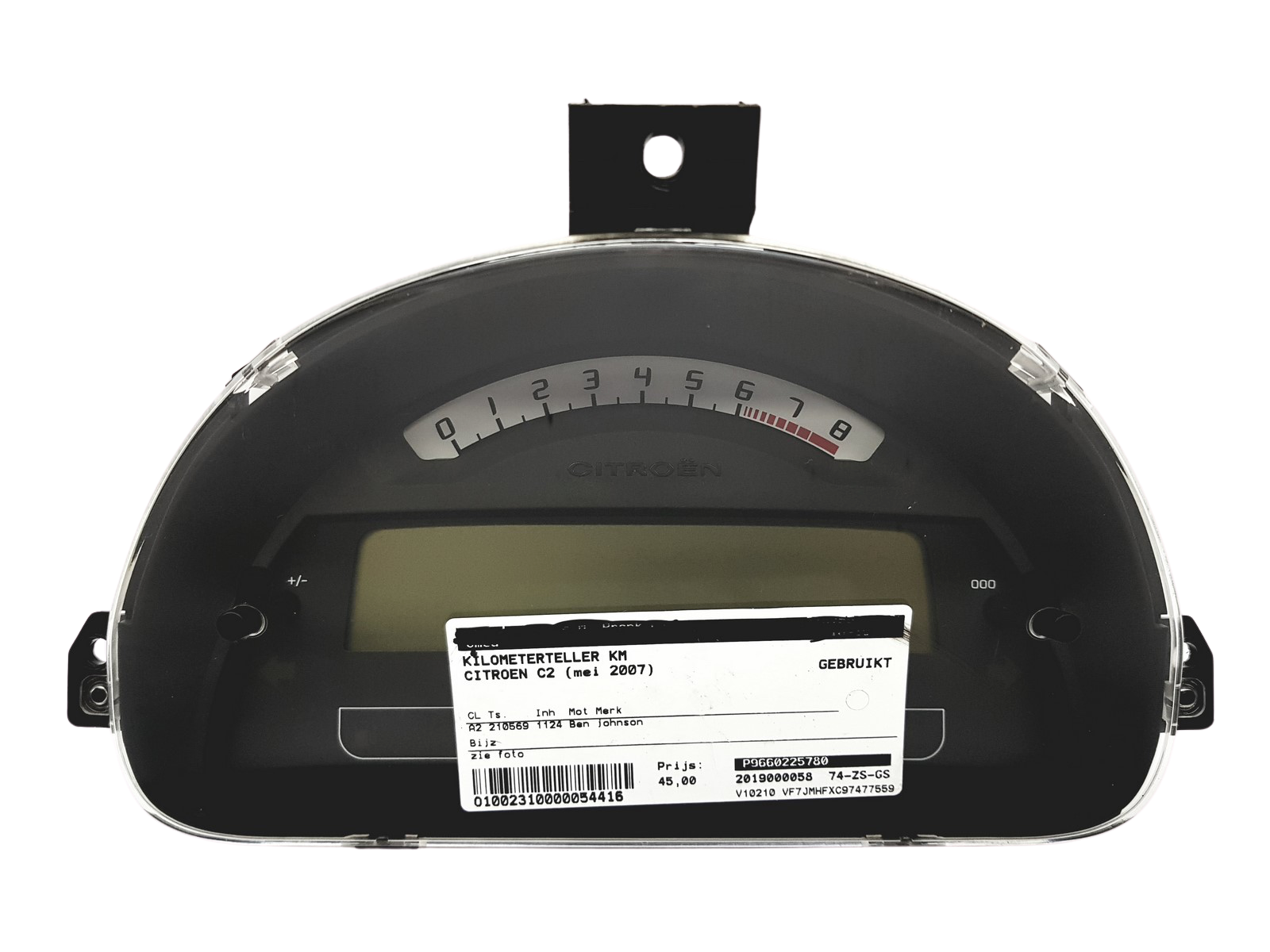 Tacho Kombiinstrument Citroen C2 C3 9660225780 D 02 32384 main product photo