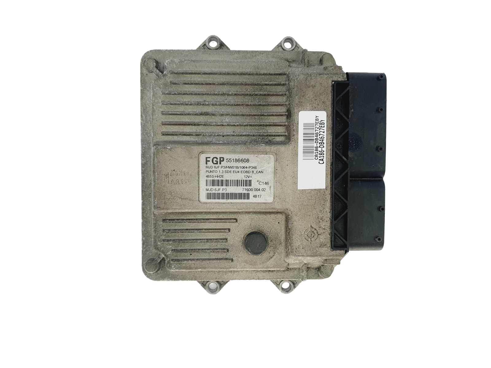 Steuergerät Fiat 55186608 MJD6JF.P3 71600.004.02 Magneti Marelli 46727 main product photo
