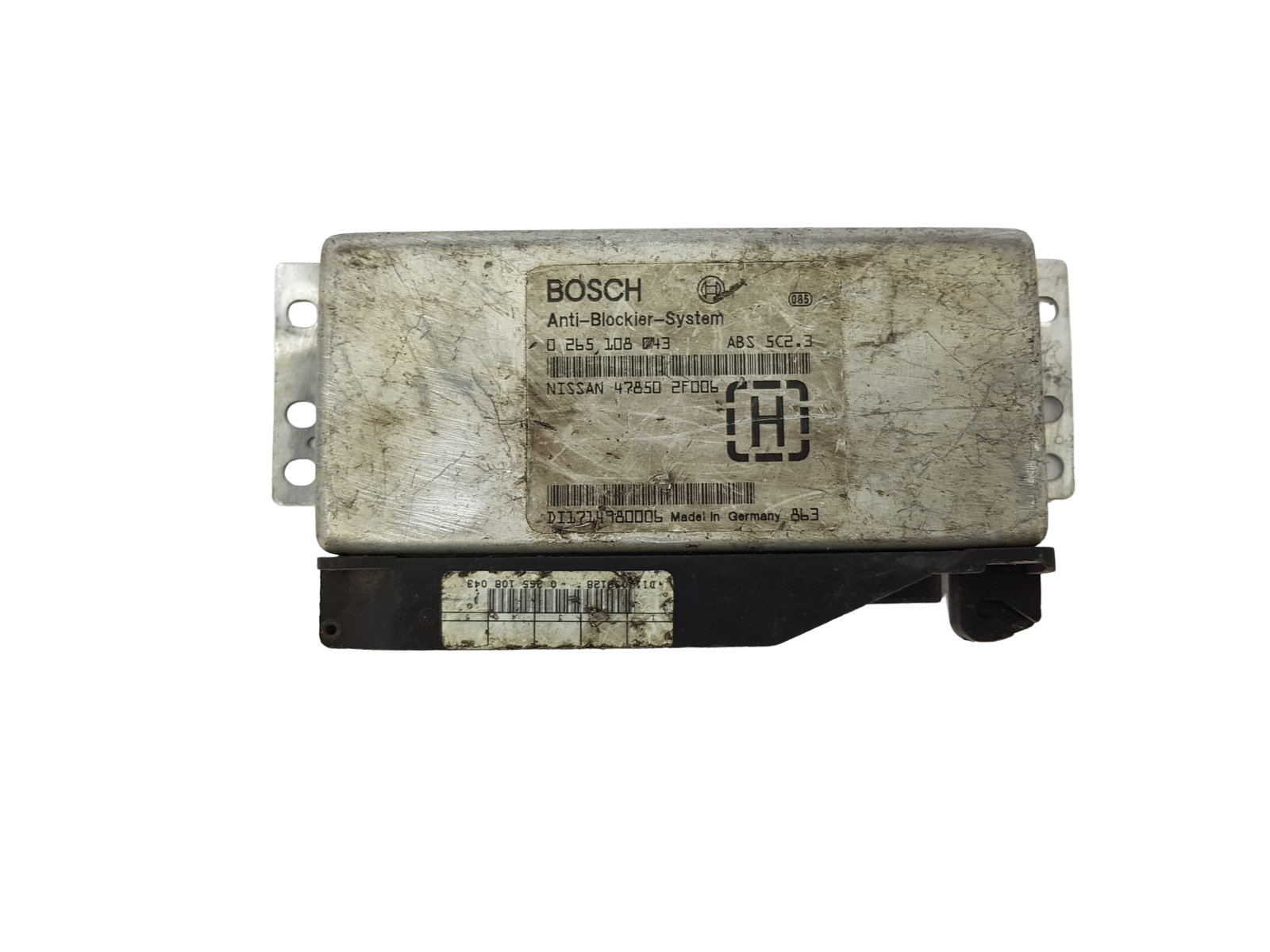 Steuergerät ABS 47850 2F006 0265108043 Nissan Bosch 17177 main product photo