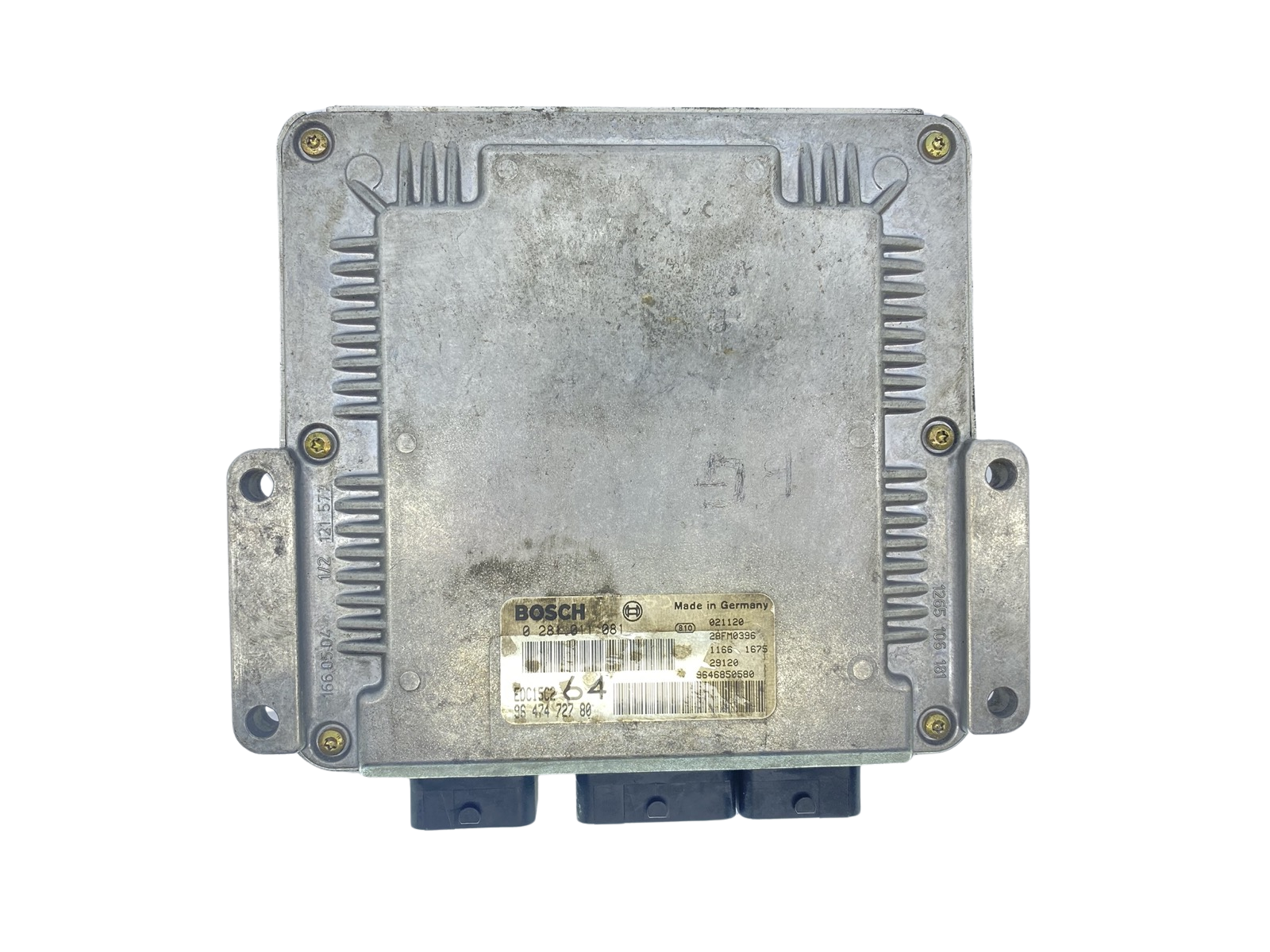 Steuergerät 0281011081 9647472780 9646850580 PSA Bosch 63257 main product photo