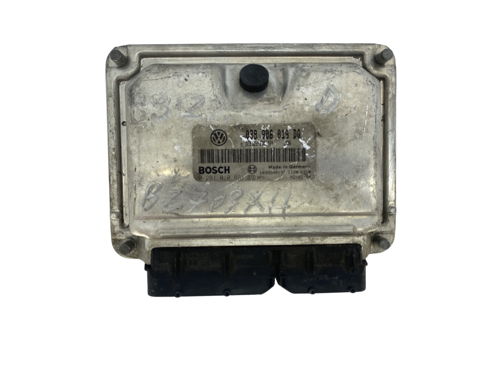 Steuergerät 038906019DQ 0281010891 VW Seat Bosch 48144 main product photo