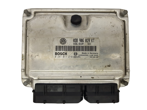 Steuergerät Seat Skoda 038906019KT 0281011219 Bosch main product photo