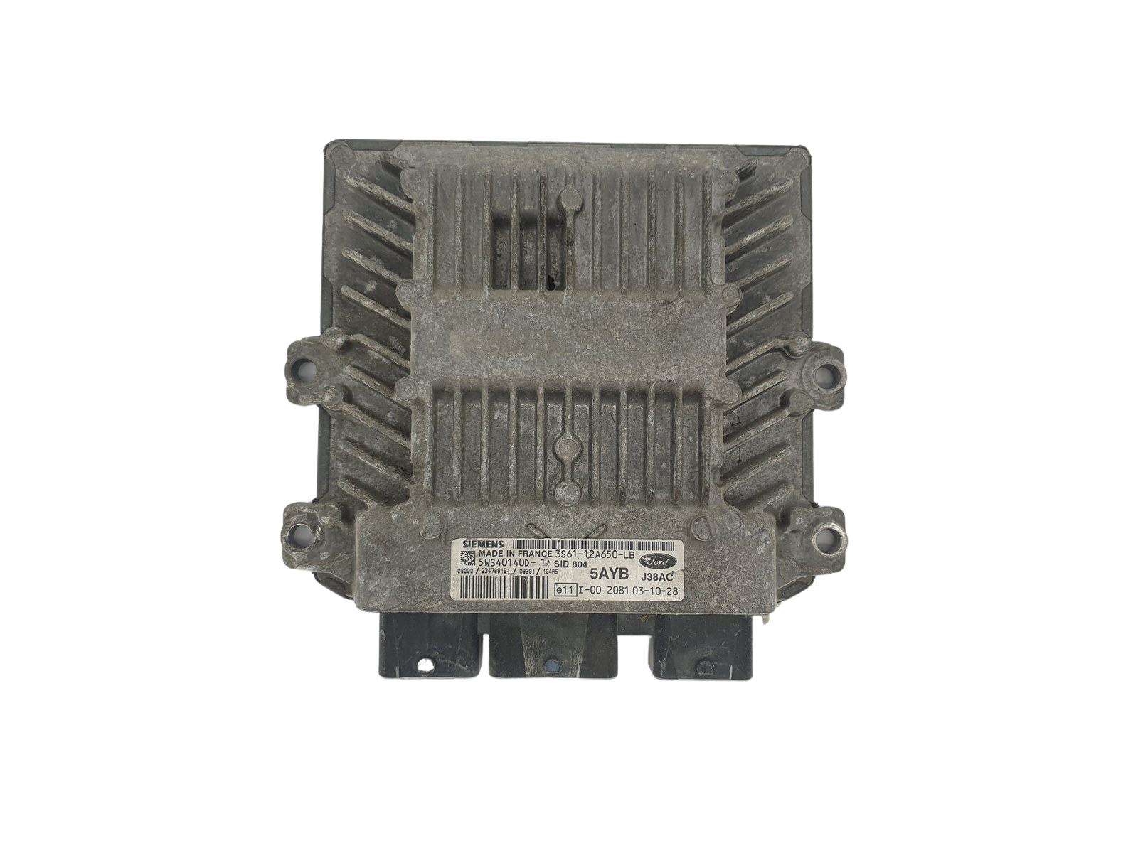 Steuergerät 3S61-12A650-LB 5WS40140D-T SID 804 Ford Siemens 34454 main product photo