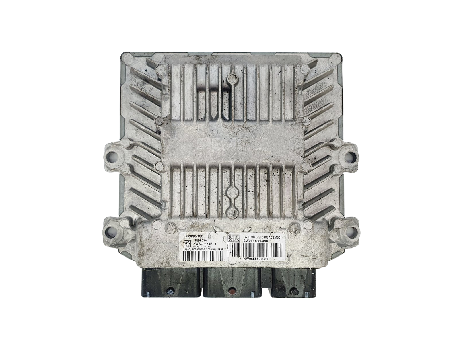 Steuergerät 5WS40264E-T SID803A 9661835480 PSA Siemens 35307 main product photo