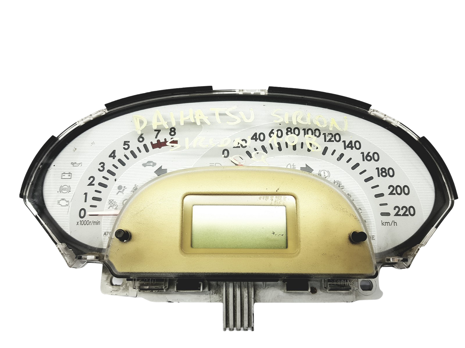 Tacho Kombiinstrument Daihatsu Sirion 769166-520 769166520 50488 main product photo