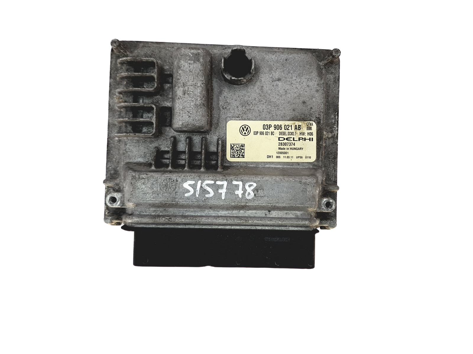 Steuergerät 03P906021AB 28307374 VW Delphi main product photo