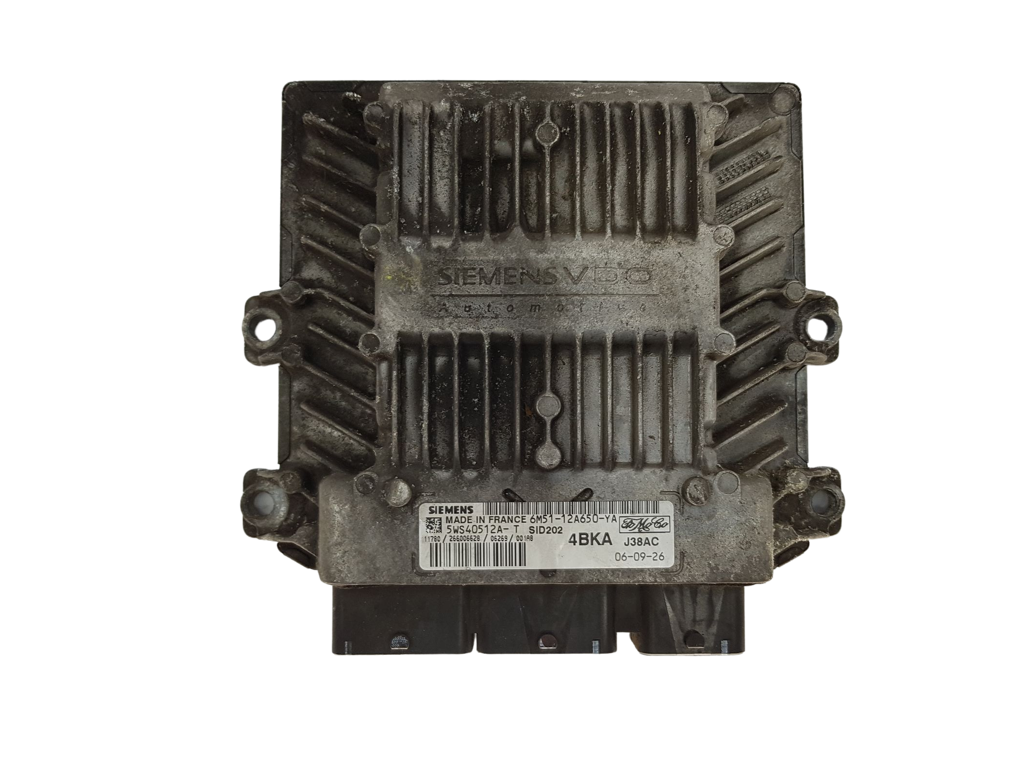 Steuergerät 6M51-12A650-YA 5WS40512A-T 4BKA Ford Siemens main product photo