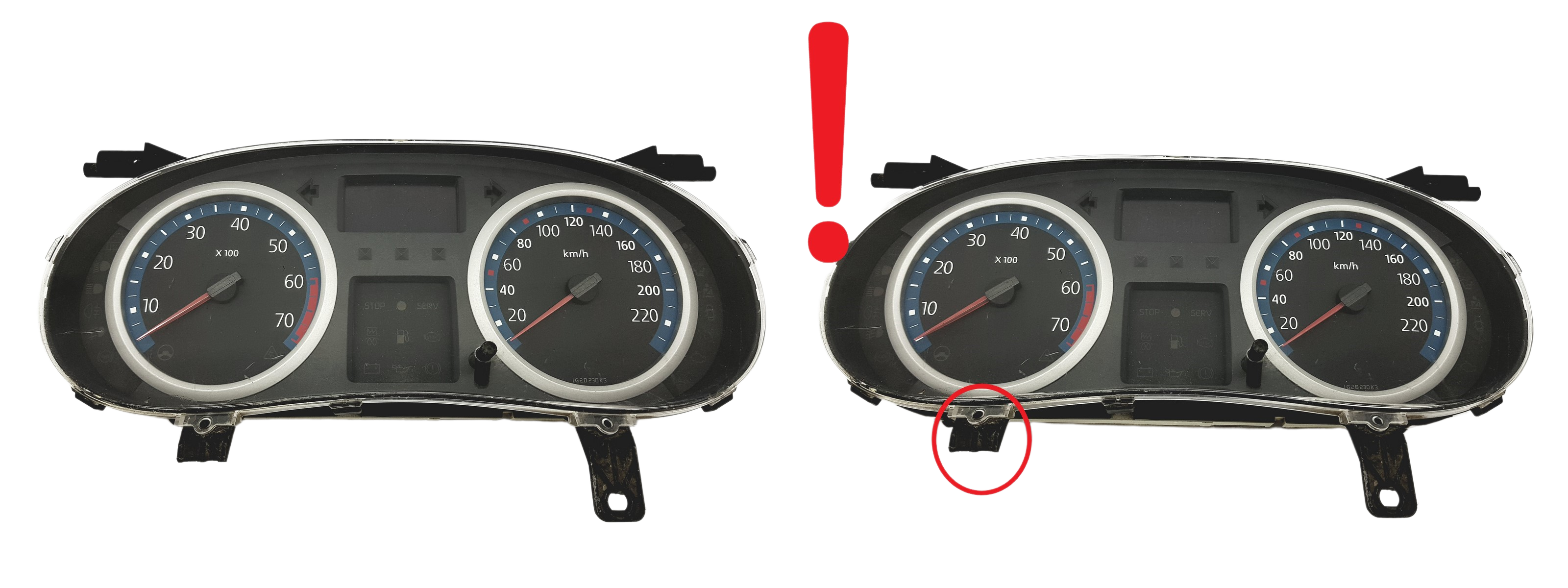 Tacho Kombiinstrument Renault Clio 2 8200451342 59508 main product photo