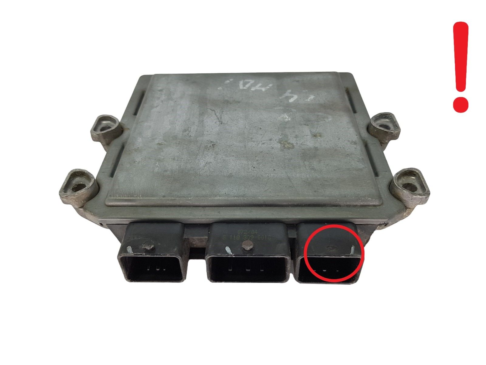 Steuergerät 9653447380 9648624280 5WS40111C-T SID804 PSA Siemens 18073 main product photo