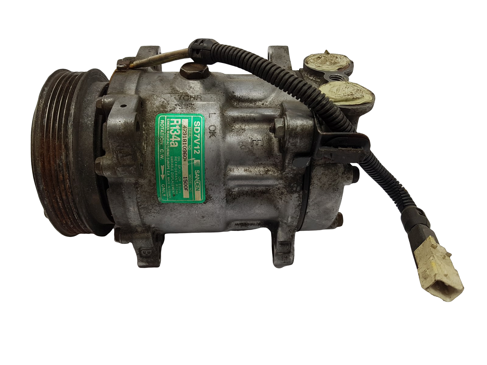 Klimakompressor Citroen Peugeot SD7V12 1500F 6453N1 Sanden 7085 main product photo