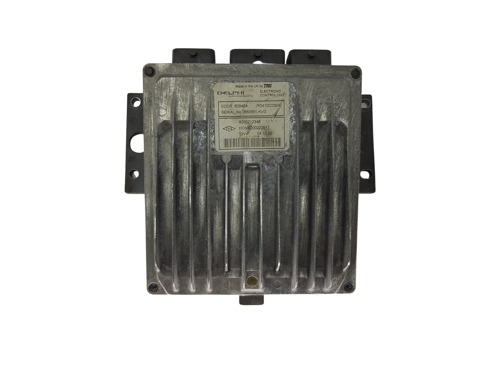 Steuergerät Renault 8200212348 8200222917 R0410C039A Delphi TRW 17196 main product photo