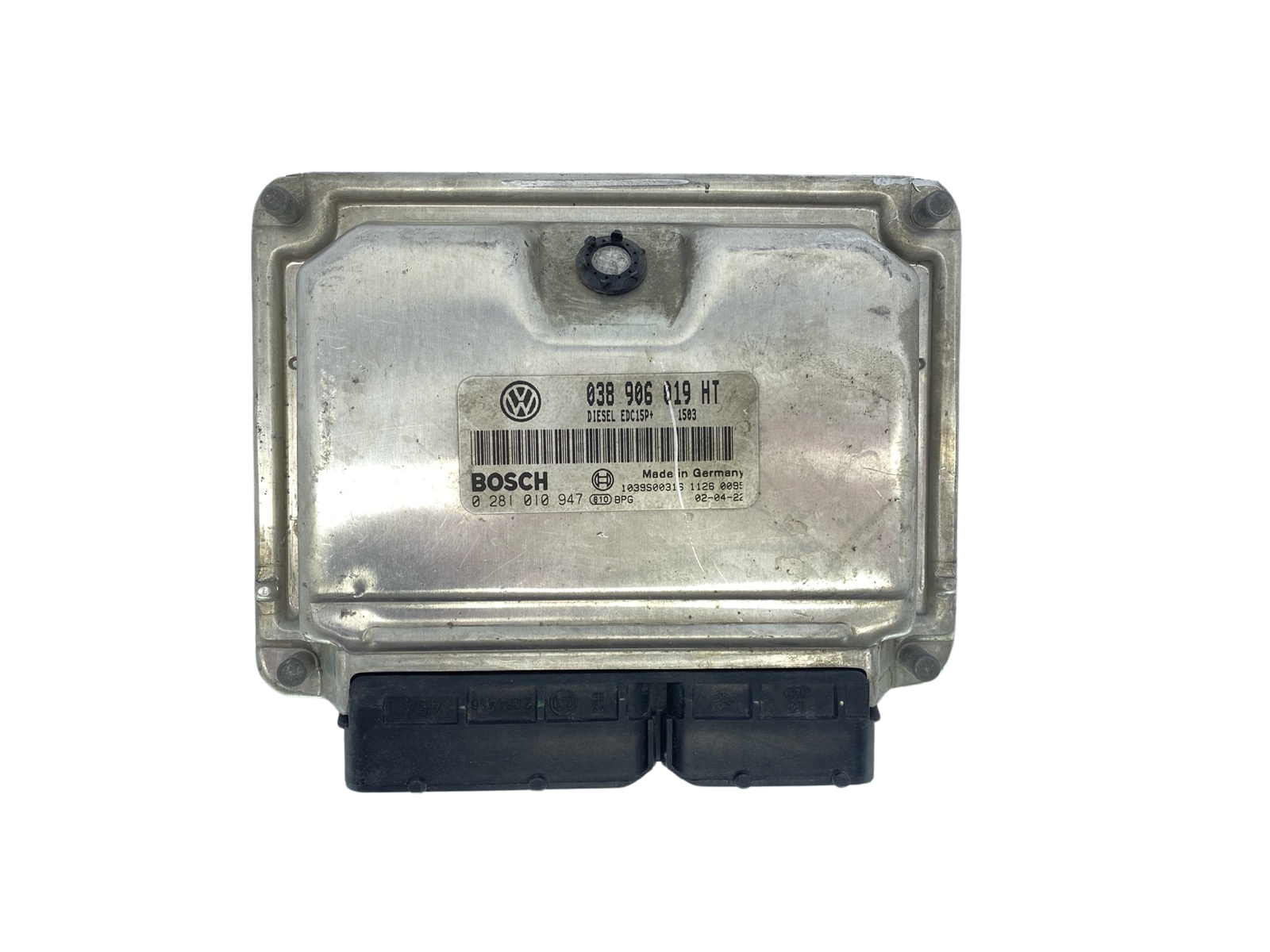 Steuergerät 038906019HT 0281010947 VW Skoda Seat Bosch 63200 main product photo