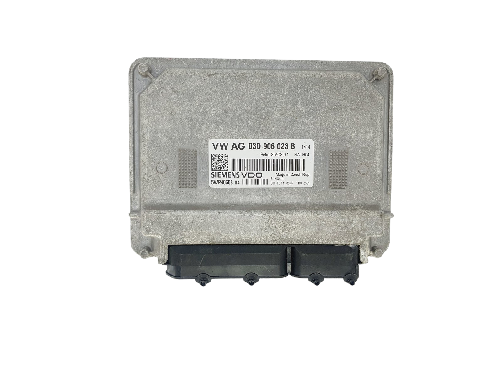 Steuergerät 03D906023B 5WP40508 04 VW Siemens 43717 main product photo
