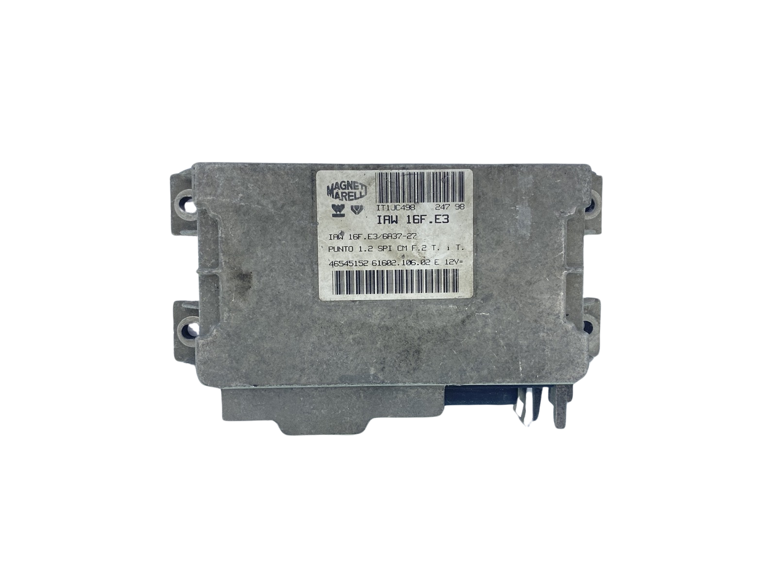Steuergerät IAW16F.E3 46545152 61602.106.02 Fiat Magneti Marelli 61784 main product photo