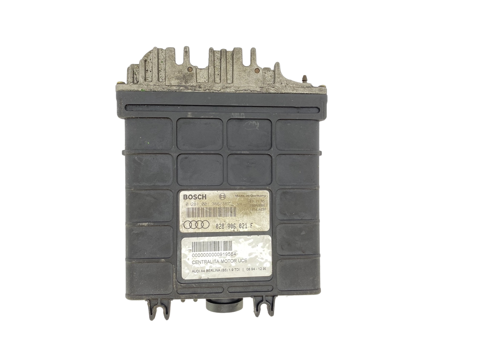 Steuergerät Audi 028906021F 0281001366/367 Bosch 59694 main product photo