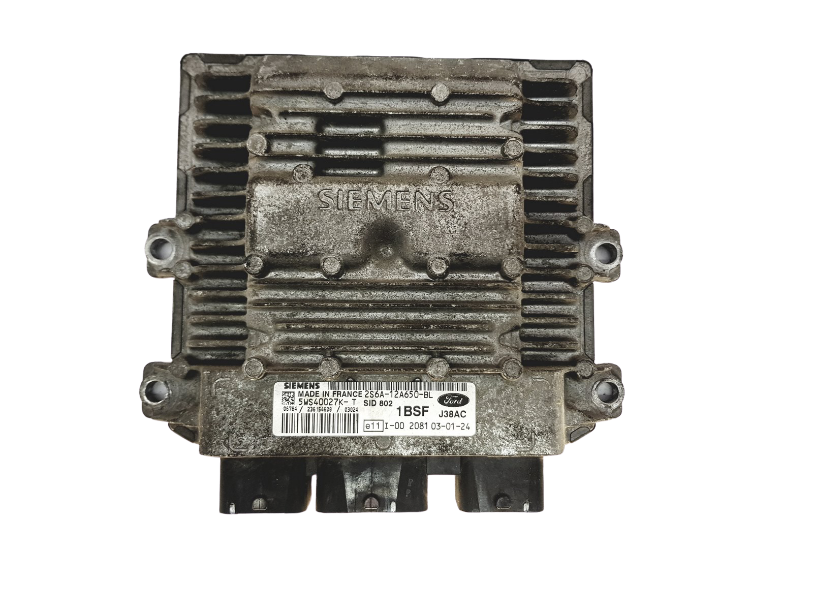 Steuergerät 2S6A-12A650-BL 5WS40027K-T SID 802 Ford Siemens 27148 main product photo