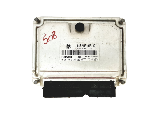 Steuergerät 045906019BQ 0281012708 VW Seat Bosch 20910 main product photo