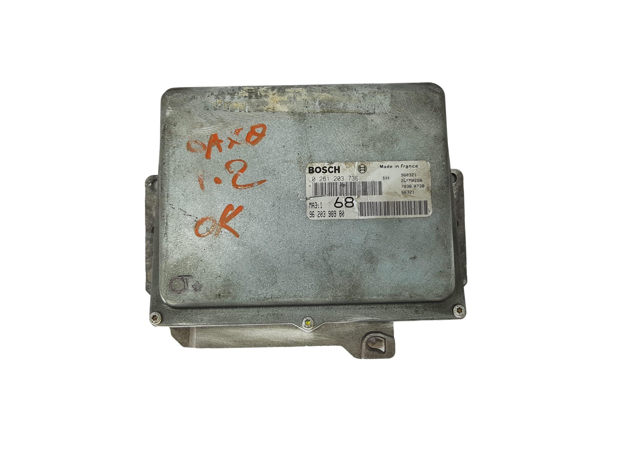 Steuergerät 0261203736 9620398980 MA3.1 PSA Bosch 17918 main product photo
