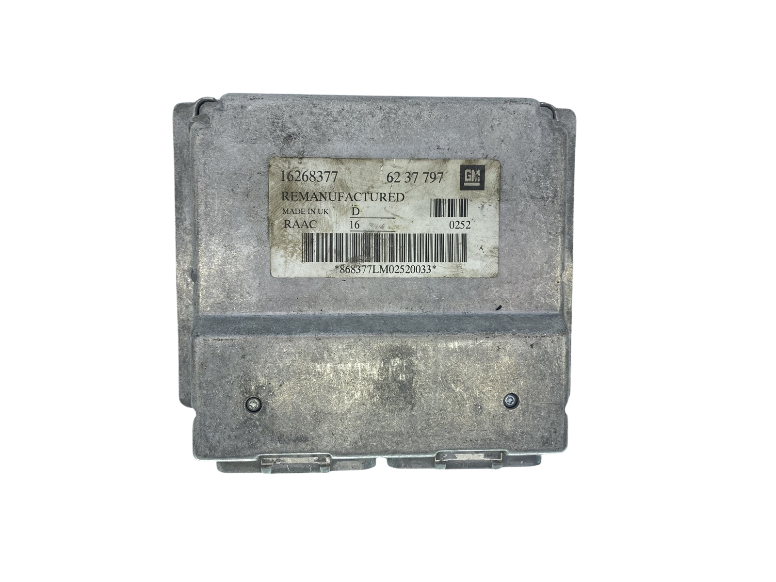 Steuergerät 16268377 6237797 Opel GM 63581 main product photo