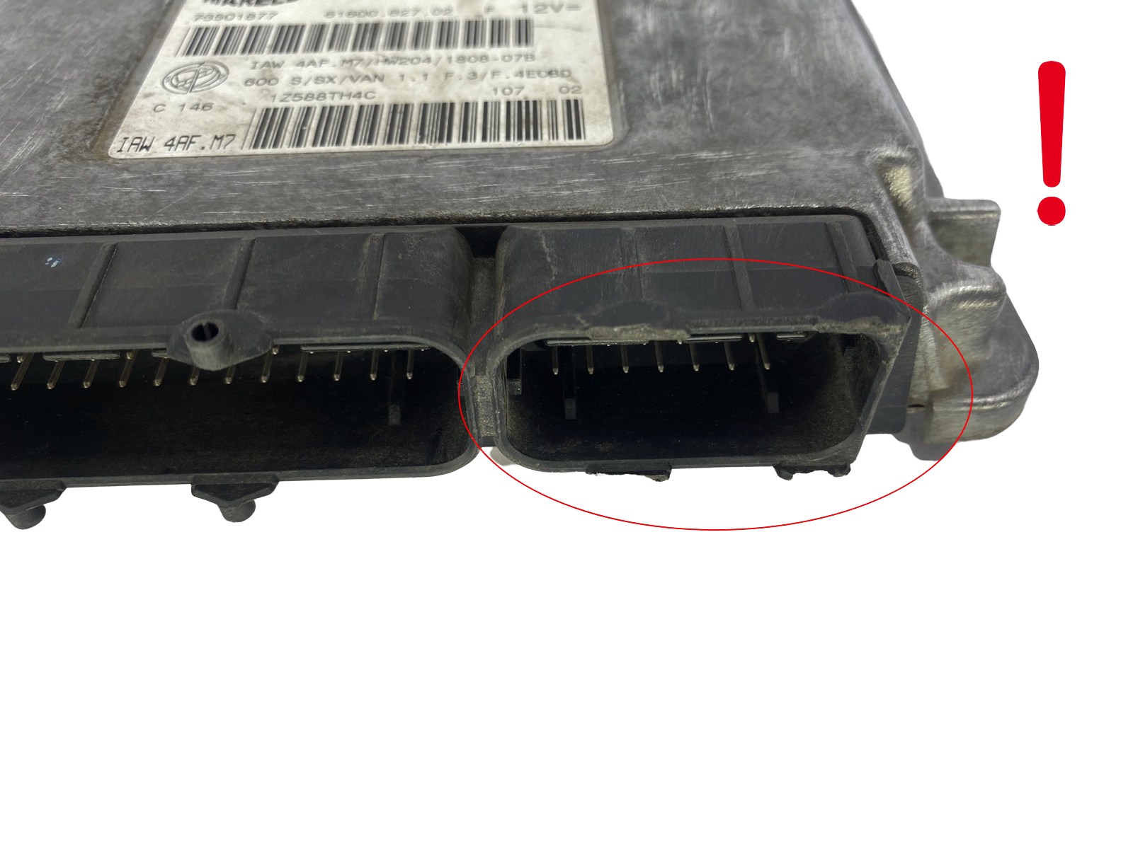 Steuergerät IAW4AF.M7 73501877 61600.627.02 Fiat Magneti Marelli 48555 main product photo