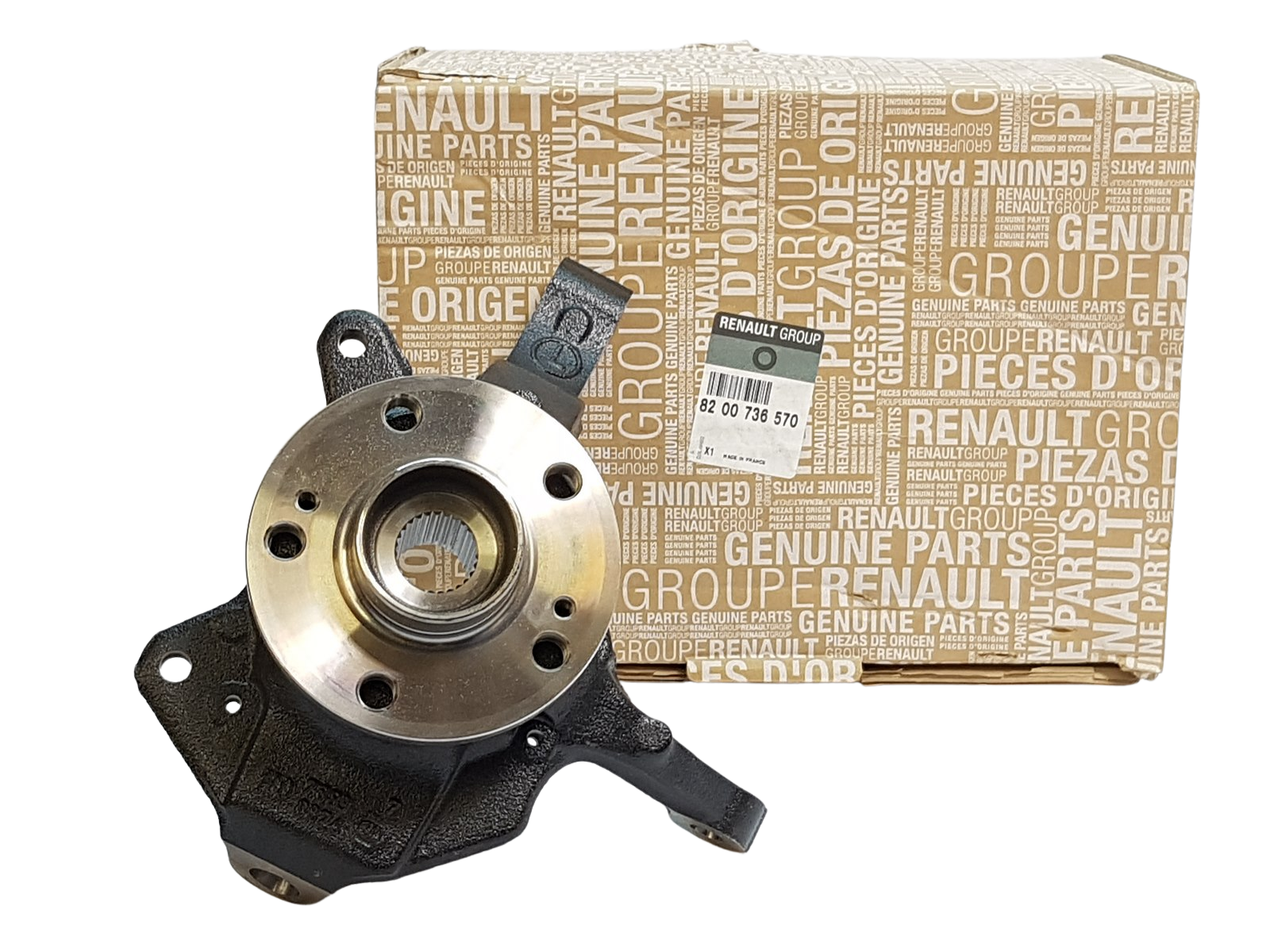 Achsschenkel Links Vorne Renault Espace 4 8200736570 Neues Original main product photo