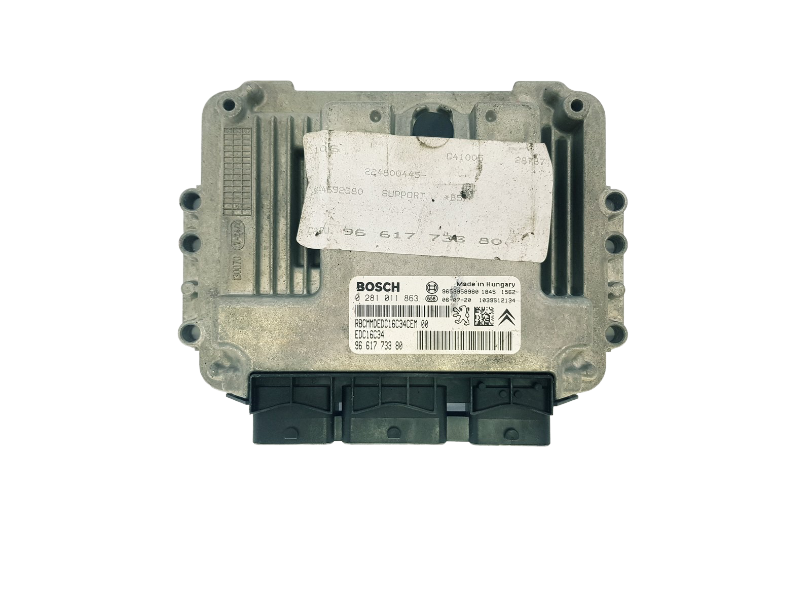 Steuergerät 0281011863 9661773380 9653958980 PSA Bosch 34241 main product photo