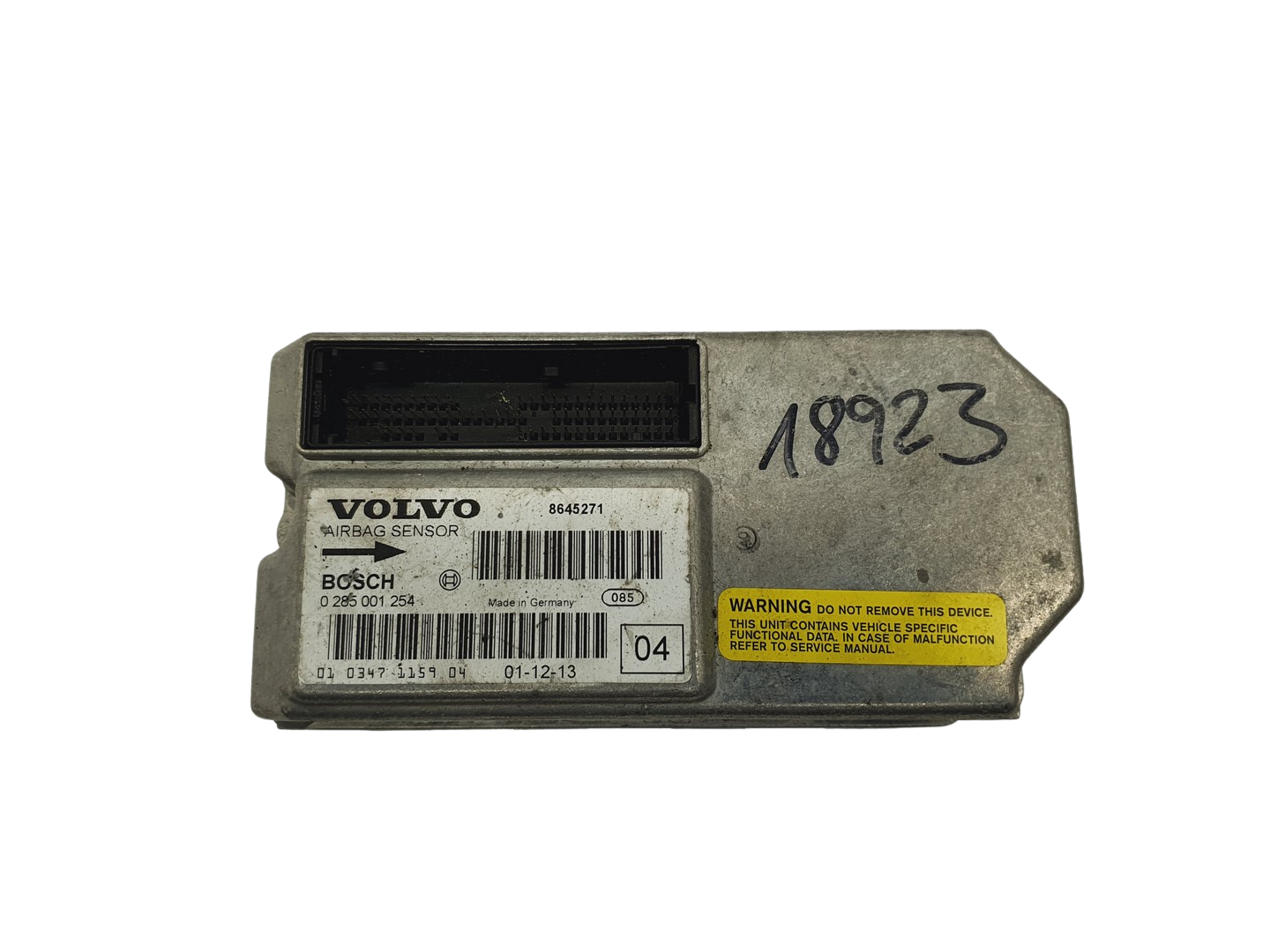 Steuergerät 8645271 0285001254 Volvo Bosch main product photo