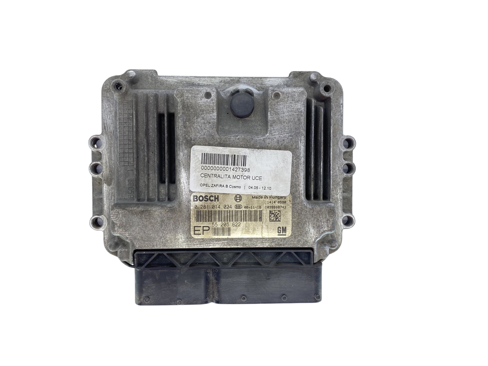 Motorsteuerung 55205622EP 0281014024 Opel Bosch 62515 main product photo