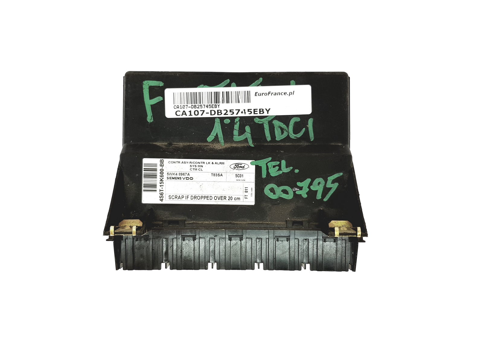 Steuergerät 5WK48967A 4S6T-15K600-BB Ford Siemens main product photo